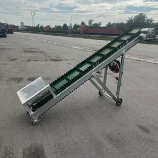 喂料机 不锈钢材质苹果梨子柑橘上料机批发 皮带上料设备