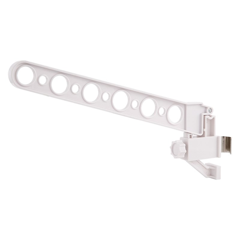 免打孔晾衣架阳台窗户晒衣架晒衣神器宿舍旅行Q折叠挂架窗框挂衣