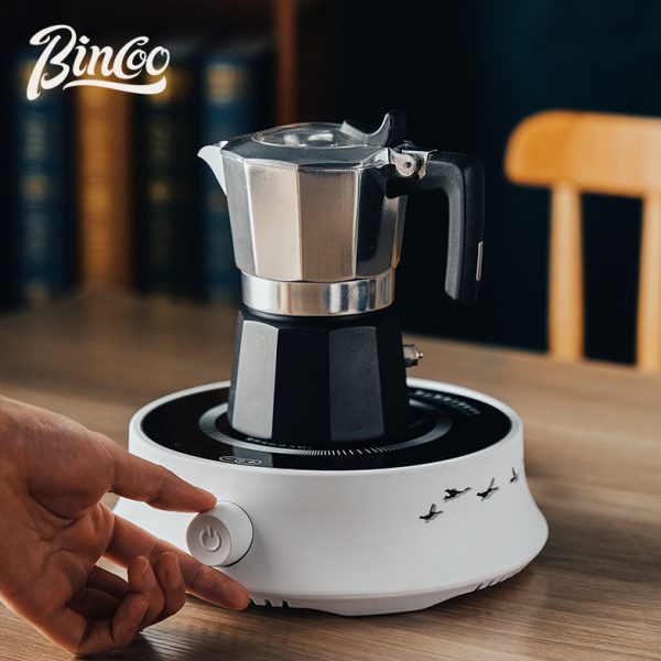 Bincoo摩卡壶电陶炉家用煮咖啡煮茶炉咖啡用具花茶壶专用加热炉子