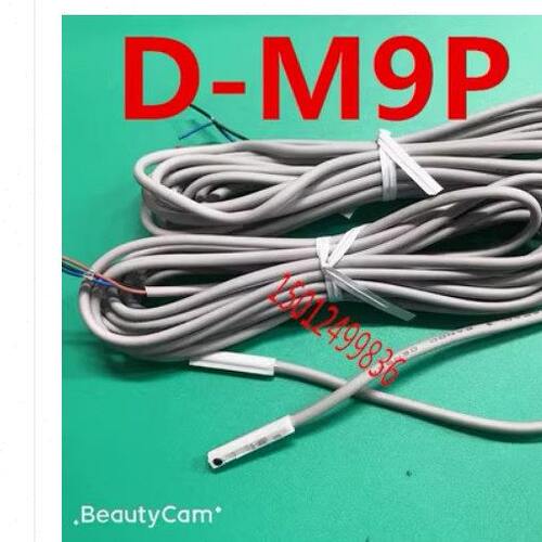 全新三线PNP感应开关D-M9P磁性开关DM9P气缸限位感应器传感线