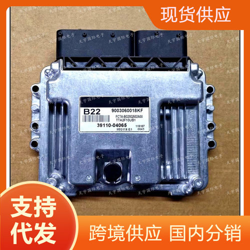 适用于现代汽车发动机电脑板ECU 39110-04065 B22 MEG17.9.12.1