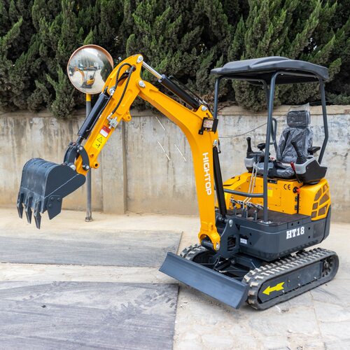 跨境履带式迷你小挖机 新款HT18L小型挖掘机 1800KG农用微型钩机