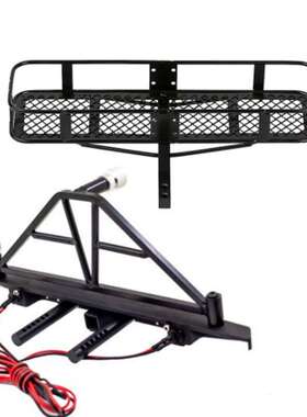 1/10仿真攀爬车后防撞杠 后挂钩托架Axial SCX10 III trx4 redcat