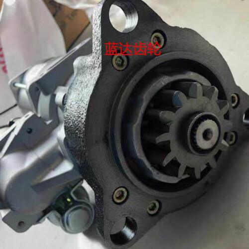 淄柴8170 6170减速起动机QDJ2853F淄博6170/8170发电组起动机11KW