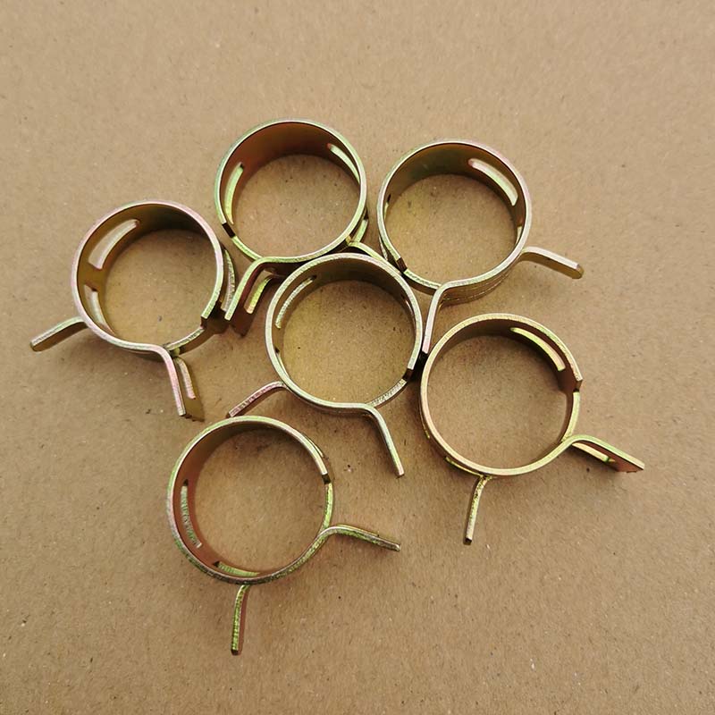 80pcs管束连接件排气管加宽汽车卡扣镀锌管雨水管夹子喉箍管道箍