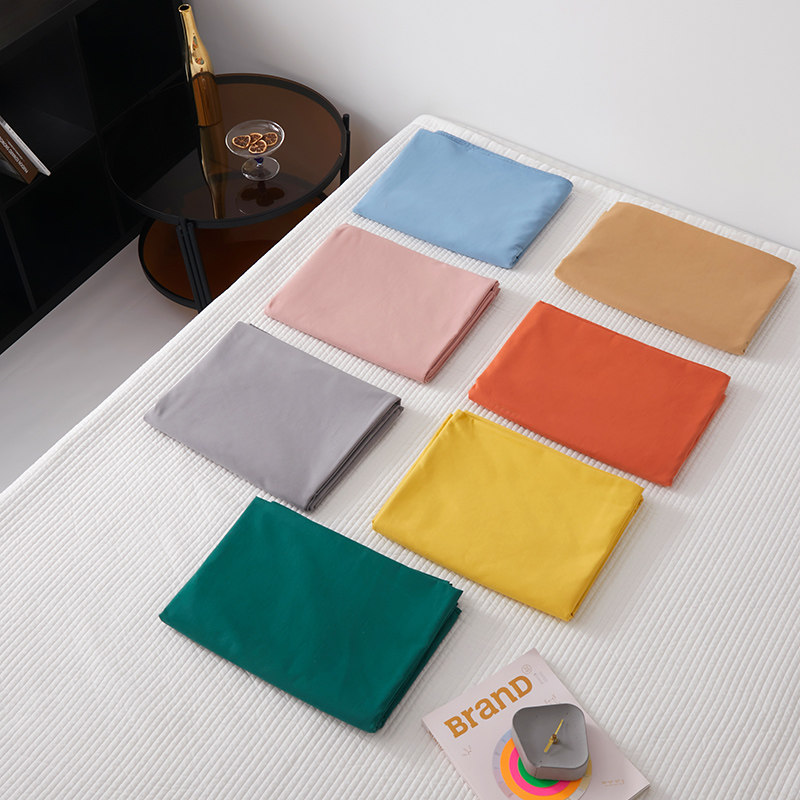 秋冬加厚床单100%全棉磨毛被单纯色单双人床床罩32*21支加密,床上用品,床单,淘宝优惠券,粉丝福利购,淘宝优惠卷