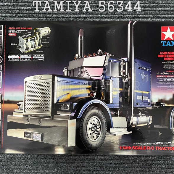 田宫 遥控拖头 1/14 Grand Hauler 新国王 6×4 56344