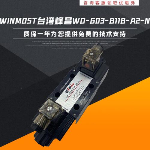台湾峰昌电磁阀 WINMOST WD-G03-C5-A2-N C11 B11B裁断机专用阀