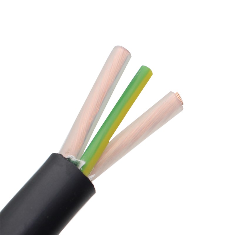 起帆VV/V3芯2*10+1*6y平方护套软电缆全铜国标进户/充电桩电线