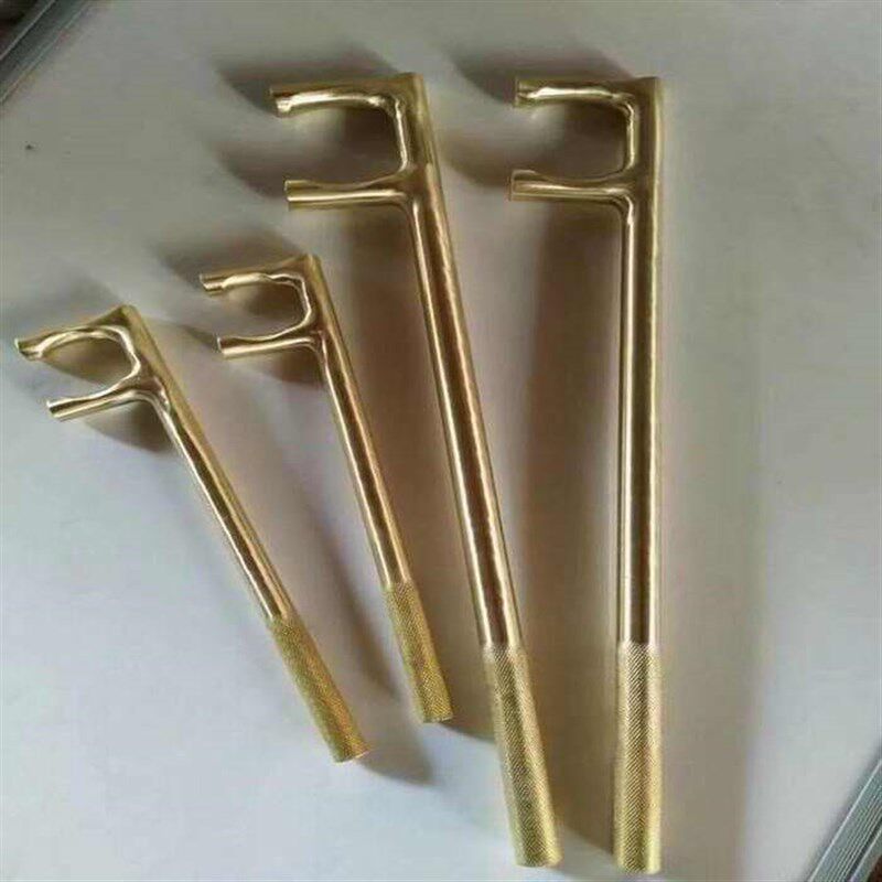 防爆F扳手 铜合金F扳手 二爪阀门扳手 扳钩 阀门钩350mm现货直销