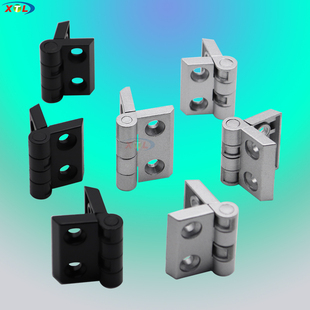 4040加强型锌合金铰链活页30 3040 工业铝型材金属合页3030