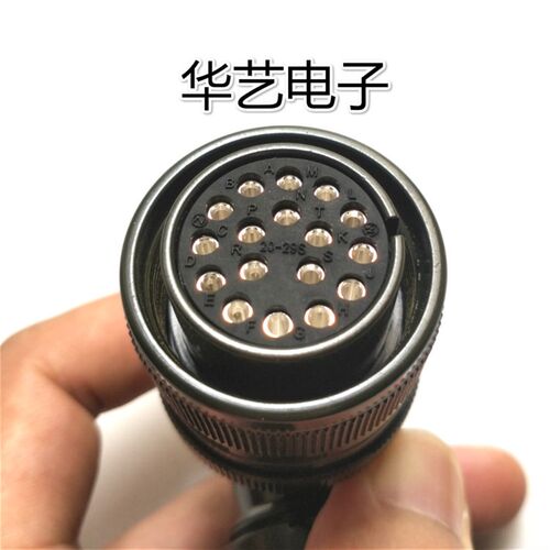 FANUC发那科伺服电机编码器连接器接头MS3108A20-29S W键位插头