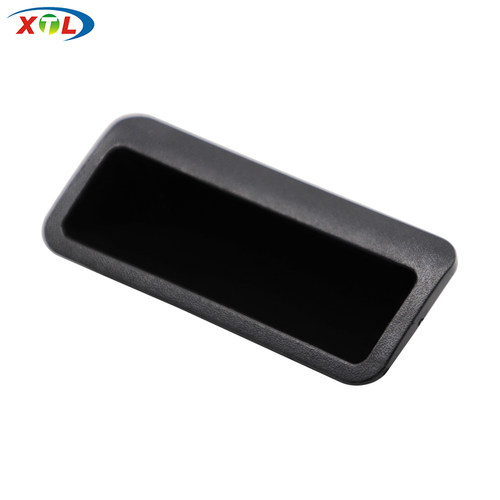 LS104-3黑色塑胶拉手 提手 暗藏拉手 扣手 嵌入式拉手 铁皮柜把手