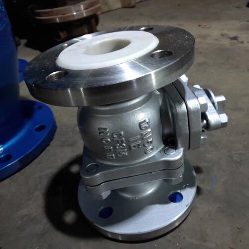 304/316L不锈钢衬四氟球阀Q41F46-16P/RL耐酸碱腐蚀手动法兰衬氟