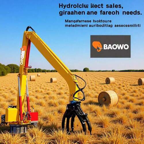 BW160LA2折臂抓木机2.2吨大抓载林场小型吊机500公斤电动家用装卸
