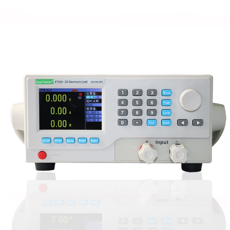 中创电池电容内阻负载测试仪单双通道400W可编程直流电子负载仪