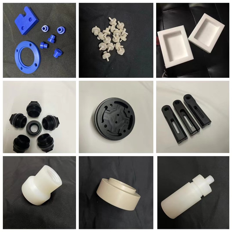 CNC加工 聚四氟乙烯板进口PEEK板尼龙板POM棒PP电木ABS板零件定制