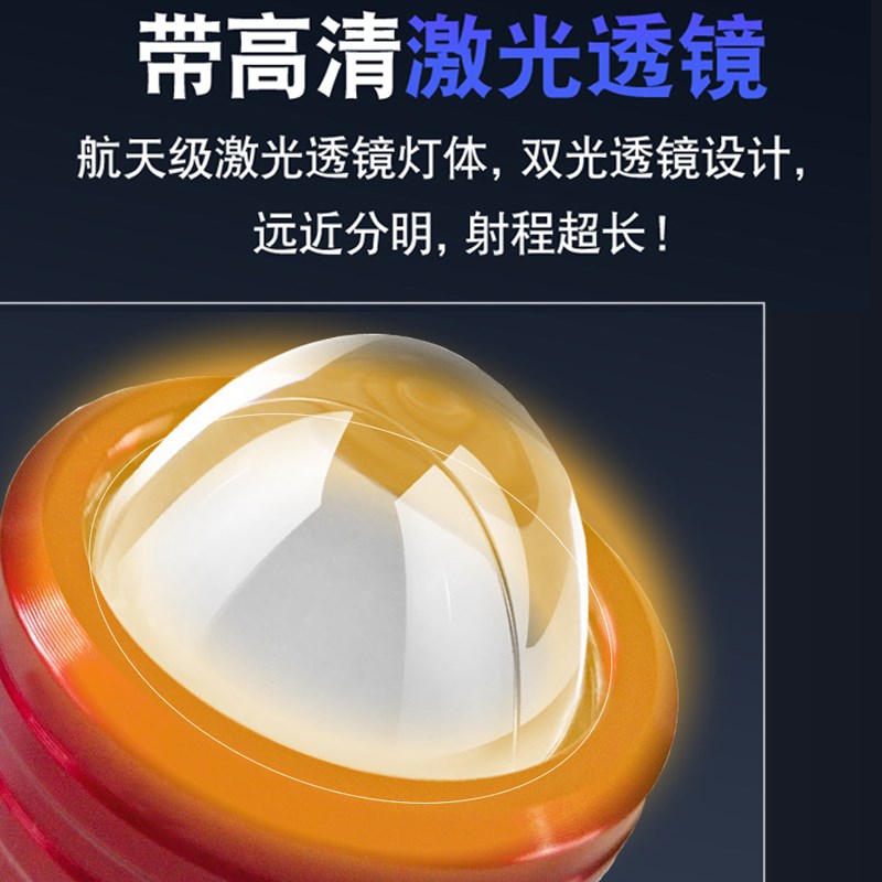 雅马哈JYM110弯梁摩托车LED大灯改装透镜远光近光一体强光车灯泡