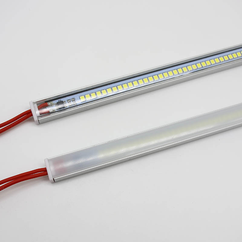 led灯带条220V磁铁款超亮硬灯条超市货架展示柜超薄自吸式长条灯