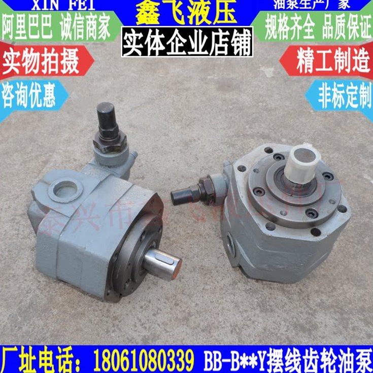 BB-B125Y摆线泵B125Y1摆线齿轮泵b125y2转子油泵 润滑泵 摆线油泵
