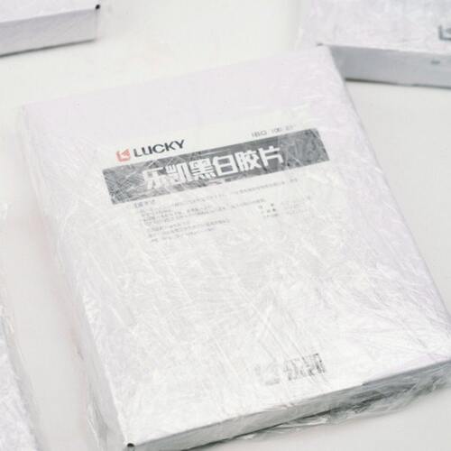 乐凯黑白页片4*5 4x5黑白胶片iso100黑白页片人相50张24年11月产