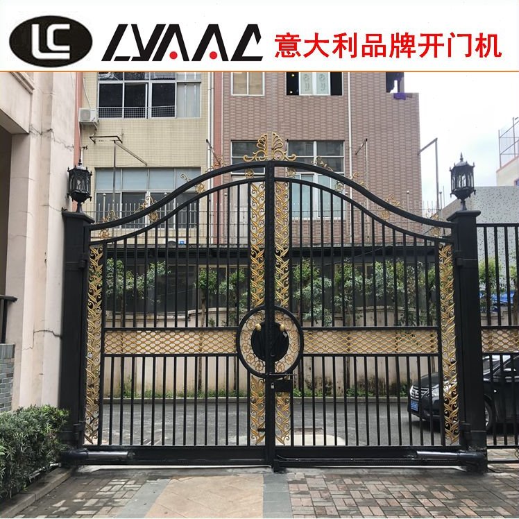 莱柯遥控直臂开门机智能平开门电机L230K掩门机对开门机高端门机