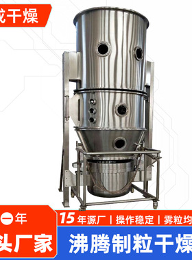 厂家供应FL系列沸腾制粒机氢化油流化床造粒机饲料沸腾制粒干燥机