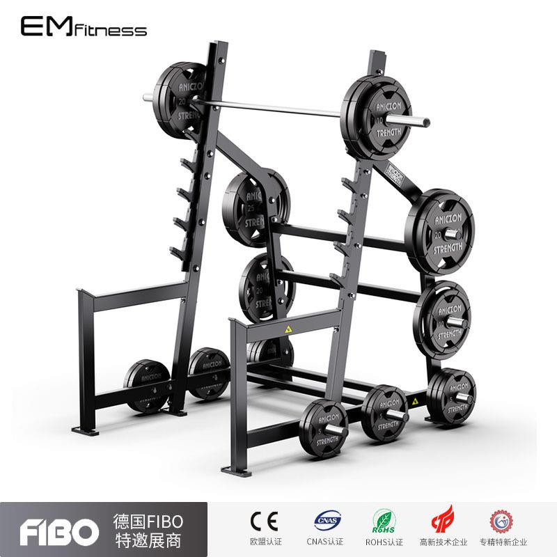 悍马深蹲练习架健身房商用举重床工作室引体向上训练器健身器材厂