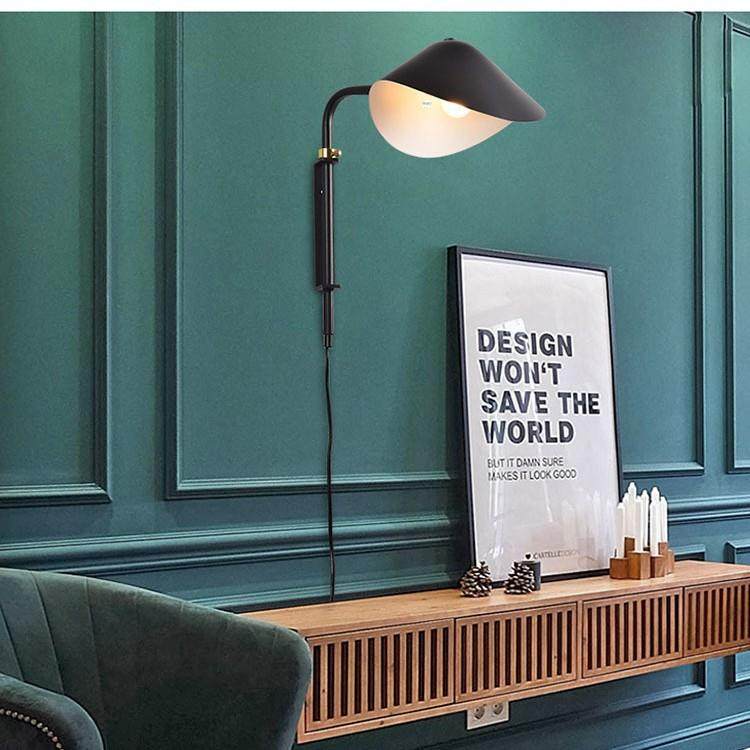 北欧工业风简约伸缩杆客厅卧室床头书房创意鸭嘴单头旋转壁灯,收纳整理,烫衣板及配件,淘宝优惠券,粉丝福利购,淘宝优惠卷