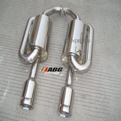 ABG 天籁改装排气管 不锈钢S鼓回压尾段跑车声浪尾喉汽车动力响鼓