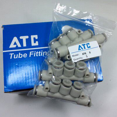 亚德客APKS6-4 APKS8-6 APKS10-8 APKS12-10 可旋可变五通接头