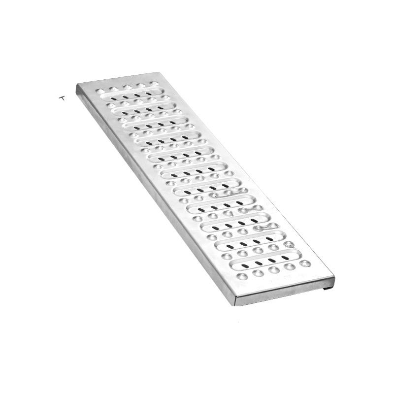 地沟盖板厨房食堂不锈钢盖板排水沟盖板防鼠地漏下水道井