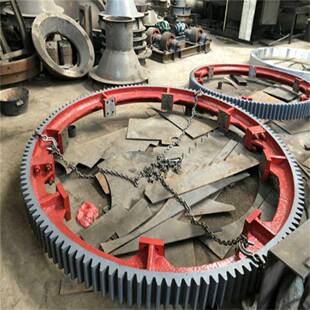 水泥窑干燥机大齿轮1.7米铸造设计新颖各种配件