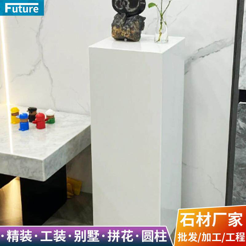 天然大理石台面及餐桌装饰柜台面餐桌茶几面和吧台面鞋柜面石材