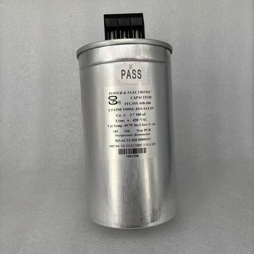 胜业FFC3SY450-100C67S1107J00270R3*100UF450V电力电容器