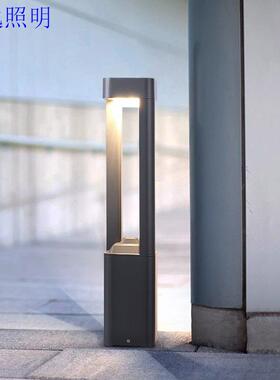 户外防水方形压铸铝庭院草坪灯别墅小区景观灯简约草地灯led灯具