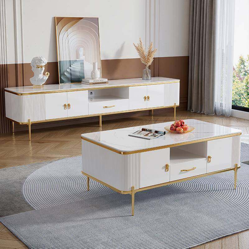 现代轻奢岩板电视柜茶几组合客厅大小户型时尚简约多功能储物地柜,电子元器件市场,其它元器件,淘宝优惠券,粉丝福利购,淘宝优惠卷