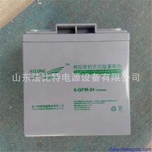 科华UPS蓄电池6-GFM-24电池12V24AH/UPS不间断电源 科华6-GFM-24