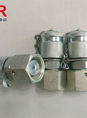 倍润PTO系列DKO内螺纹外锥面O型圈密封测压接头