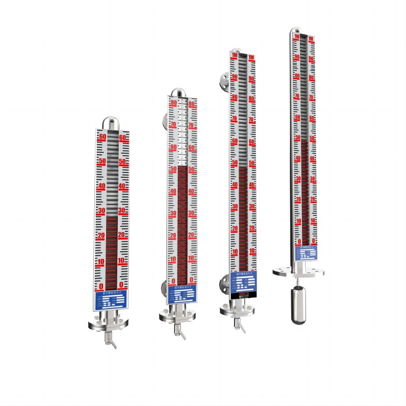 磁耦合液位计UHZ磁翻板液位水位显示器不锈钢锅炉油罐液位传感