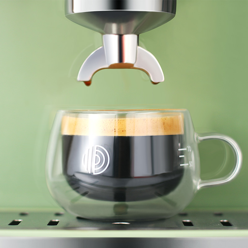 柏翠PE3690复古意式浓缩咖啡机家用小型全半自动15bar蒸汽打奶泡