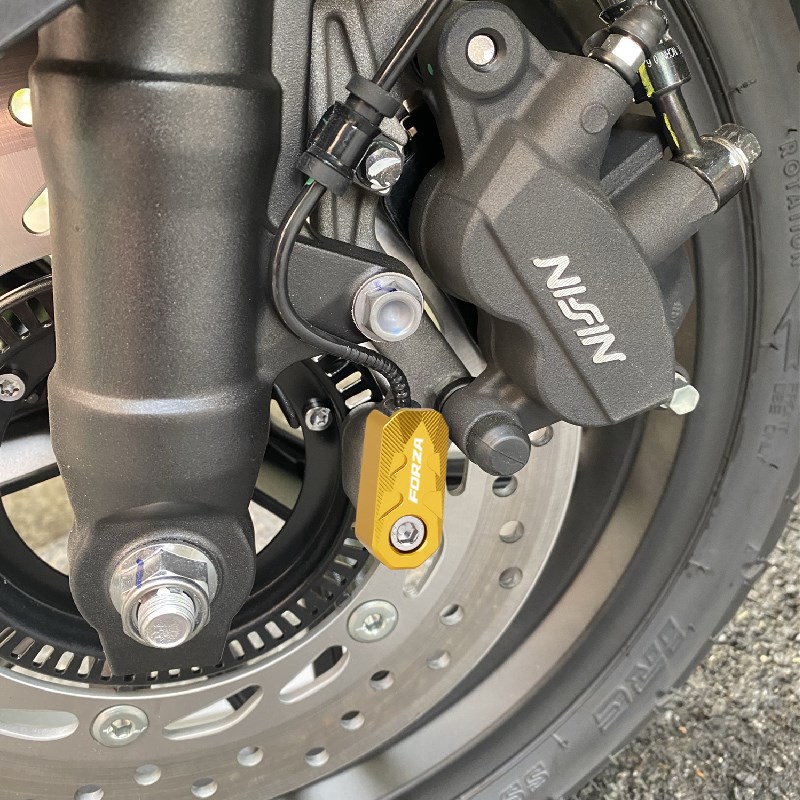 适用本田NSS350ABS传感器保护盖刹车护罩FORZA300佛沙350改装配件
