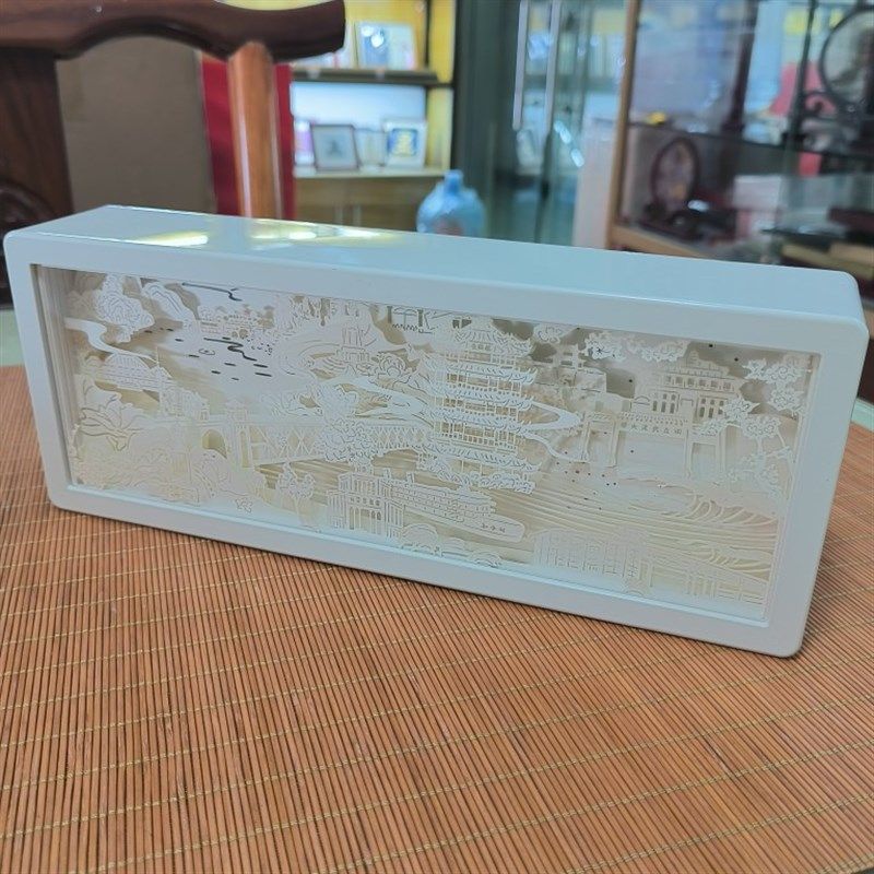 湖北武汉特色礼物文创黄鹤楼纸雕灯夜灯旅游纪念品商务会议伴手礼,节庆用品/礼品,文化创意纸雕灯,淘宝优惠券,粉丝福利购,淘宝优惠卷