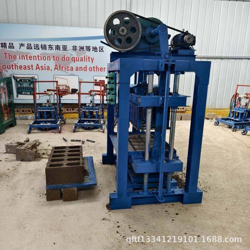 4-35全自动水泥砖机路沿石空心砖机液压免烧型砌块成型机砖机