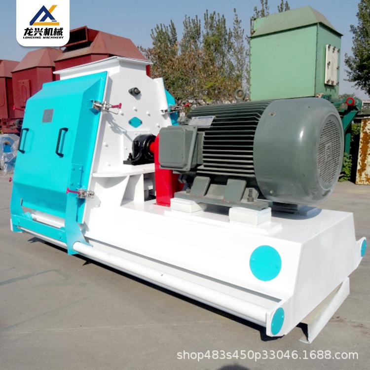 养殖饲料水滴型破碎机60型水滴式粉碎机精饲料加工机组