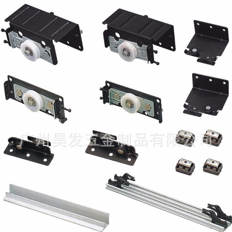 重型外挂趟门滑轮衣柜外挂轮轻便轮吊挂式大衣橱柜移门轮2门