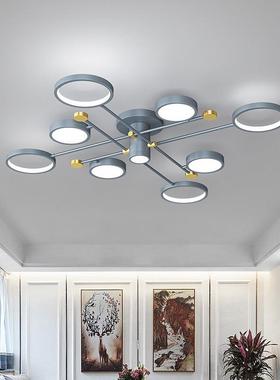 2022新品设计师推灰色北欧吸顶灯LM2149现代简约客厅灯房间卧室灯