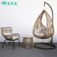 户外吊篮藤椅阳台家用懒人秋千庭院摇椅室内卧室吊椅网红鸟巢吊床