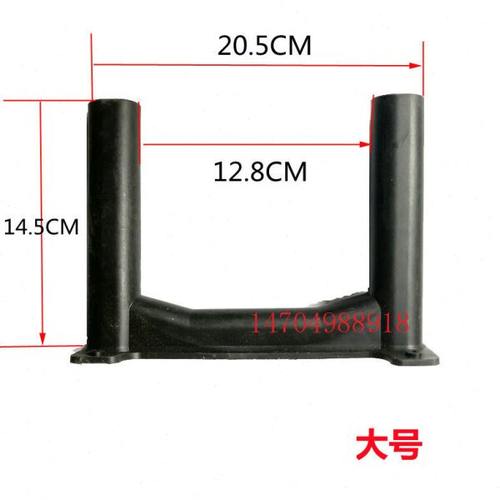 U型丝保护套预埋件隔离件工字钢U型环套管底座隔塑料隔离套分离套