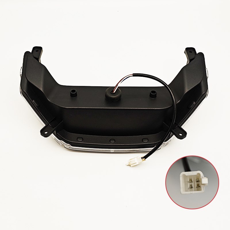 电动车前照灯车头灯防撞灯原厂B02大灯总成LED灯超亮电摩灯超亮